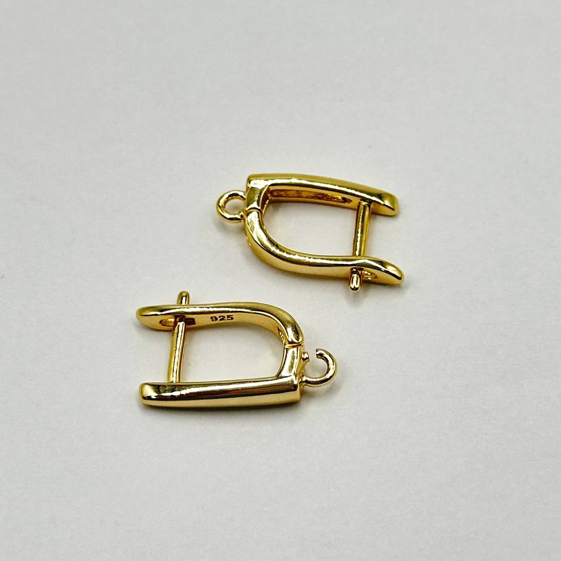 Швензы размер 14,6*3,3 мм цвет золото